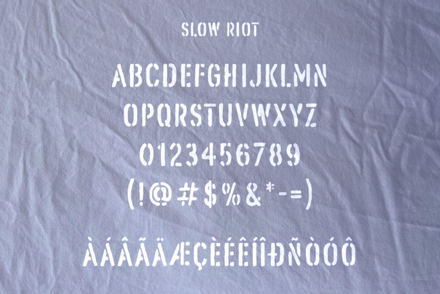 SLOW RIOT
