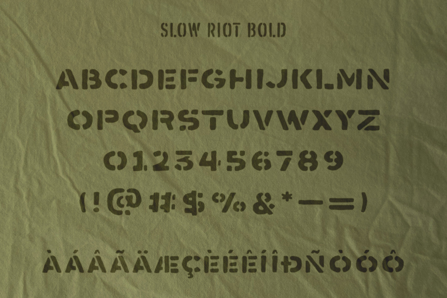 SLOW RIOT