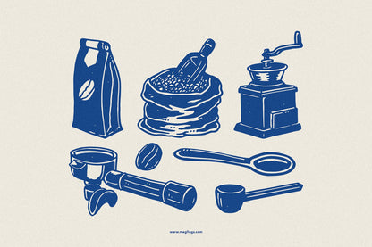 COFFEE ILLUSTRATIONS